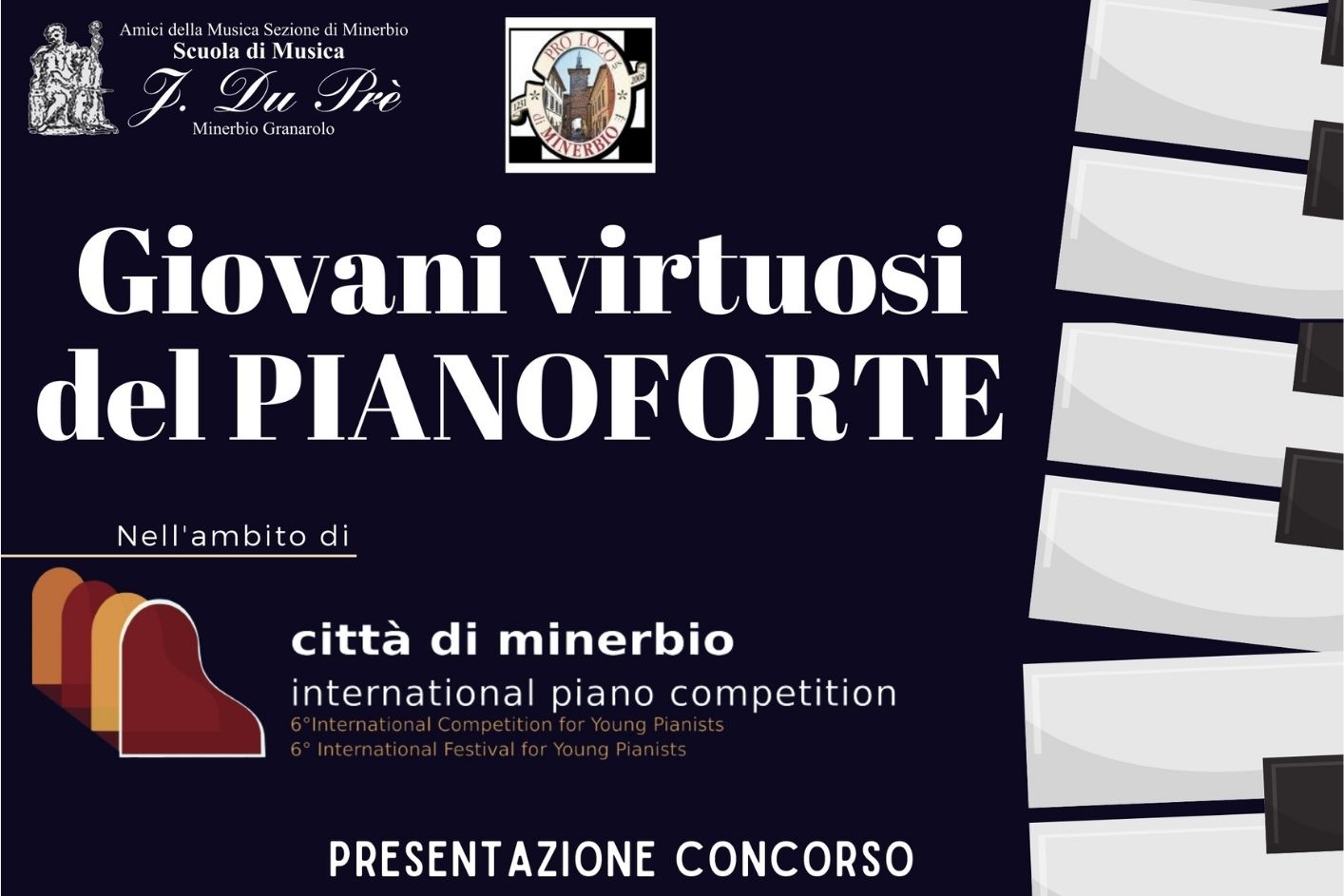 Presentazione del concorso pianistico internazionale "Città di Minerbio" a Malabergo