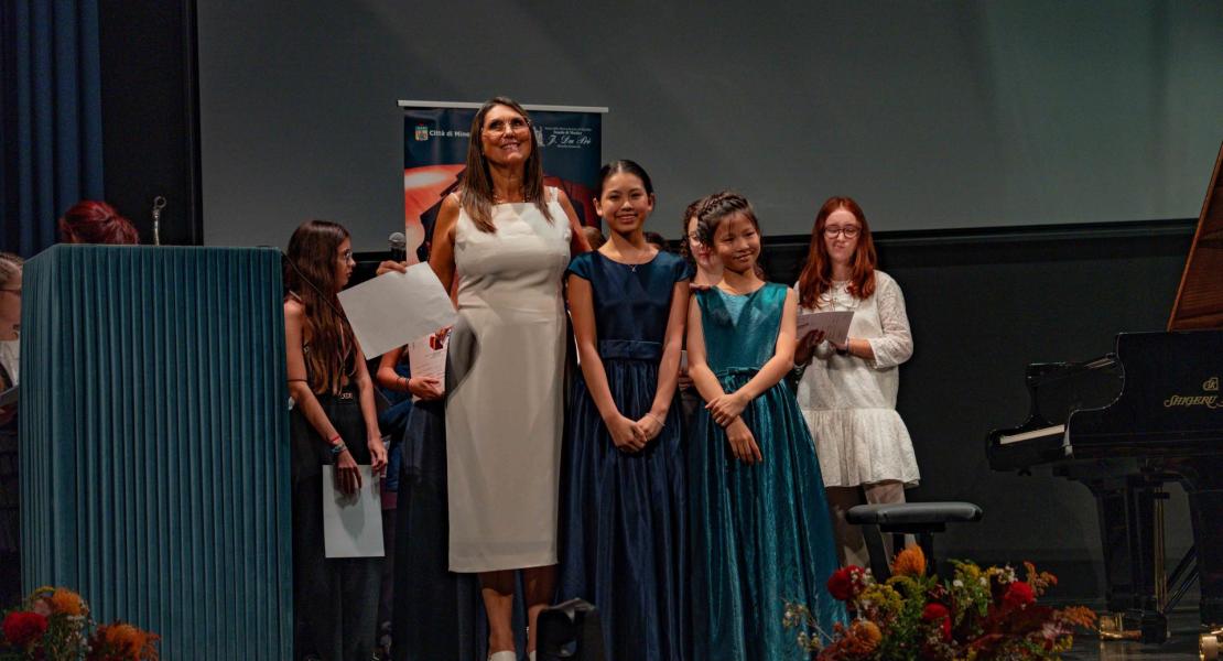 Premiazione Rassegna internazionale per giovani pianisti Città di Minerbio 2025