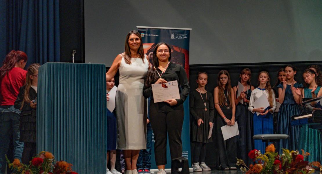 Premiazione Rassegna internazionale per giovani pianisti Città di Minerbio 2025