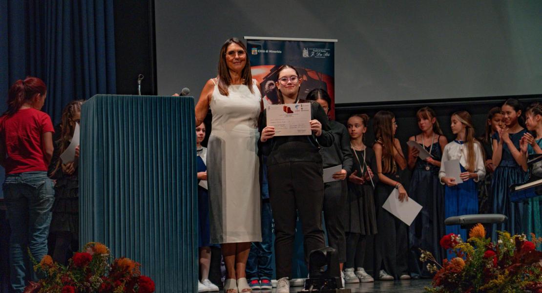 Premiazione Rassegna internazionale per giovani pianisti Città di Minerbio 2025