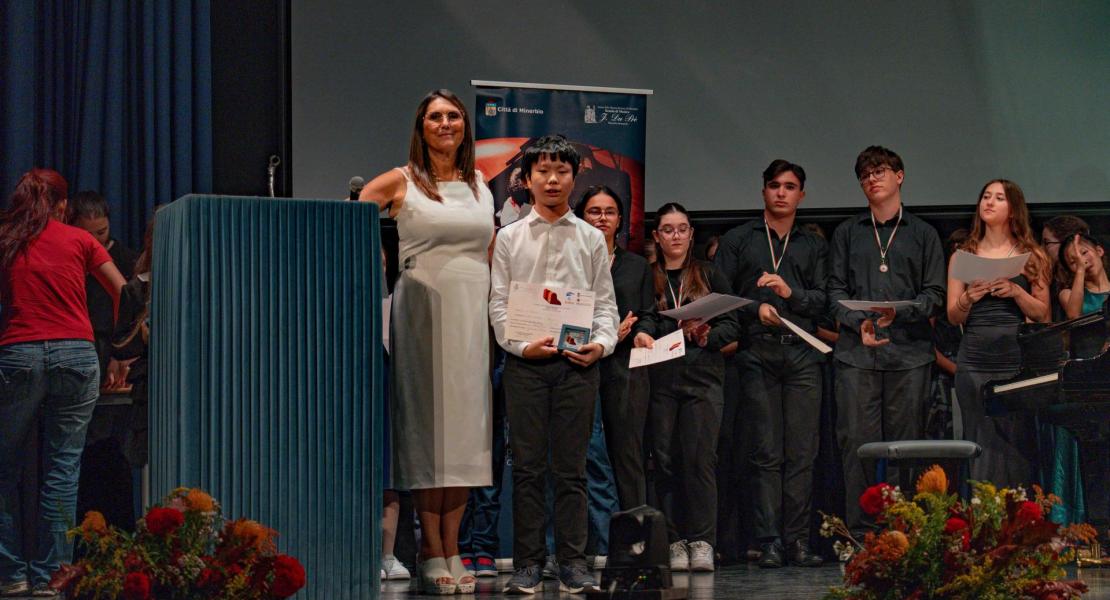 Premiazione Rassegna internazionale per giovani pianisti Città di Minerbio 2025