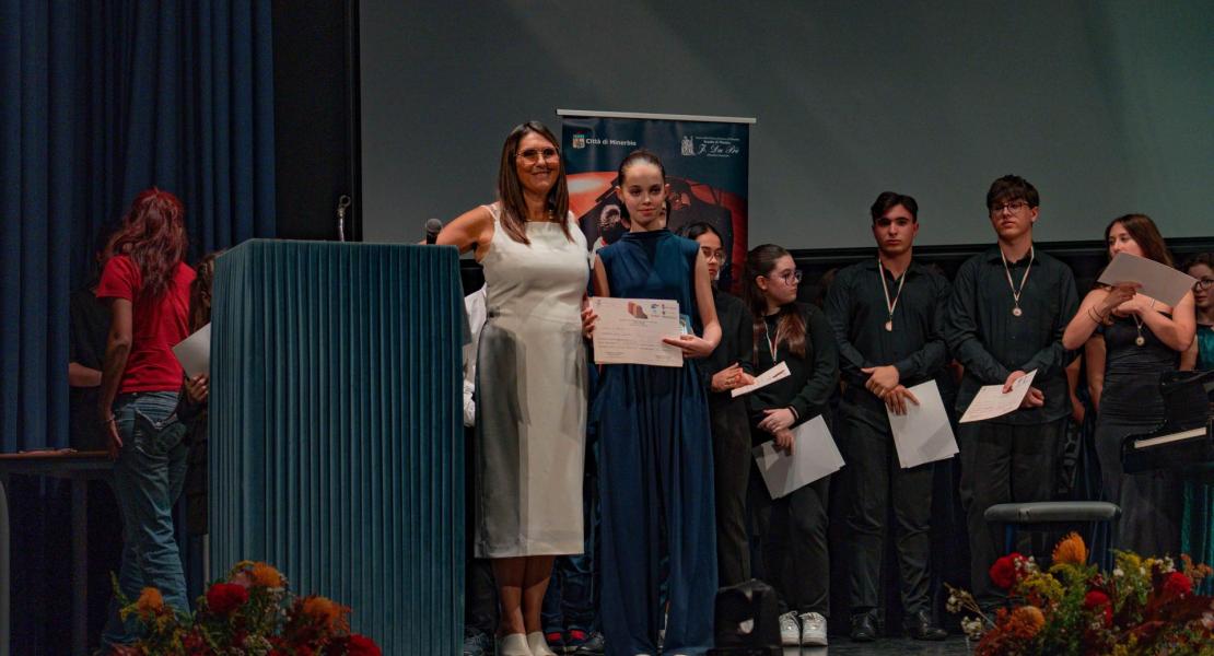 Premiazione Rassegna internazionale per giovani pianisti Città di Minerbio 2025