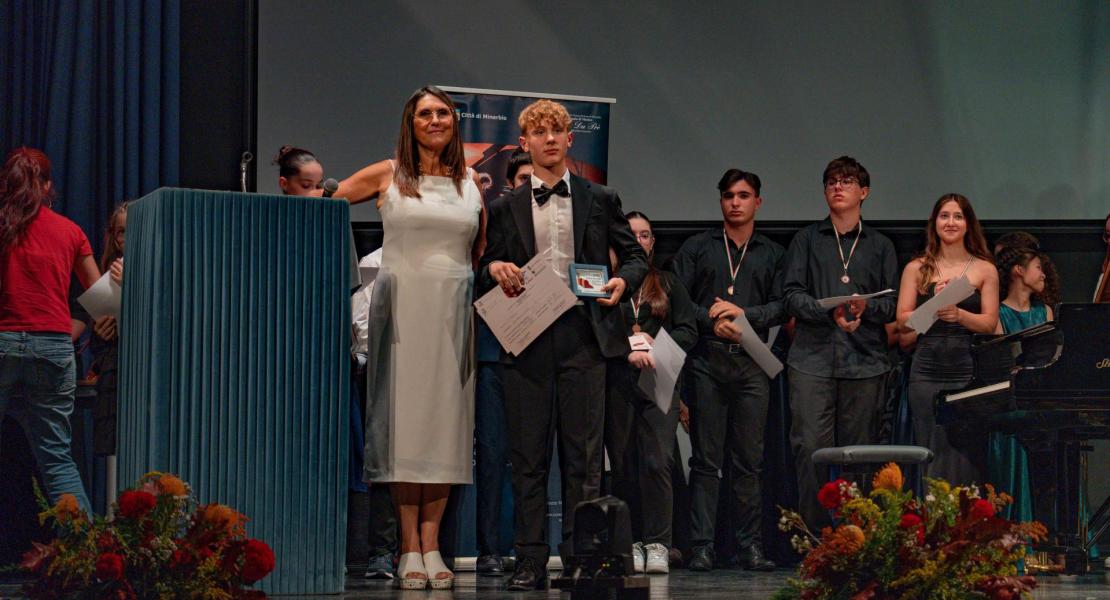 Premiazione Rassegna internazionale per giovani pianisti Città di Minerbio 2025