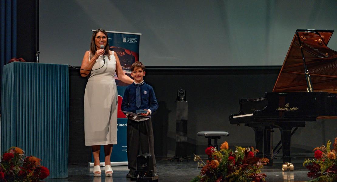 Premiazione Rassegna internazionale per giovani pianisti Città di Minerbio 2025