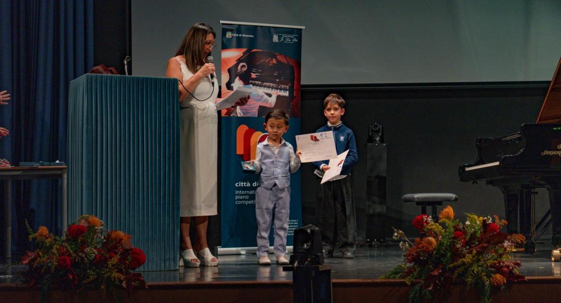 Premiazione Rassegna internazionale per giovani pianisti Città di Minerbio 2025