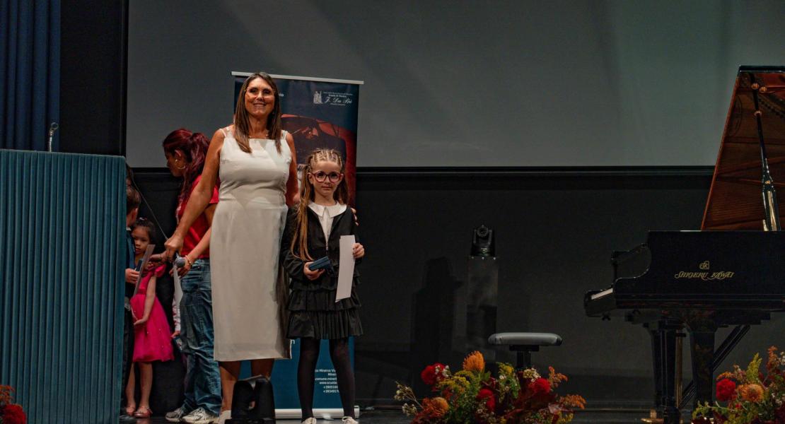 Premiazione Rassegna internazionale per giovani pianisti Città di Minerbio 2025