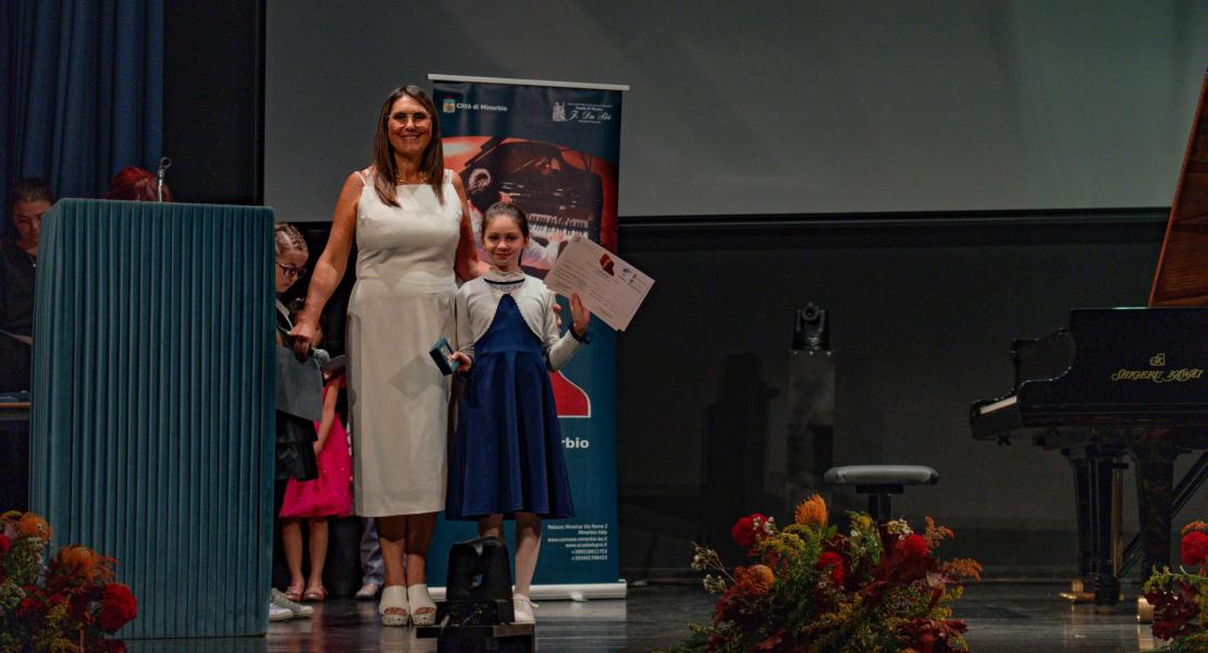 Premiazione Rassegna internazionale per giovani pianisti Città di Minerbio 2025