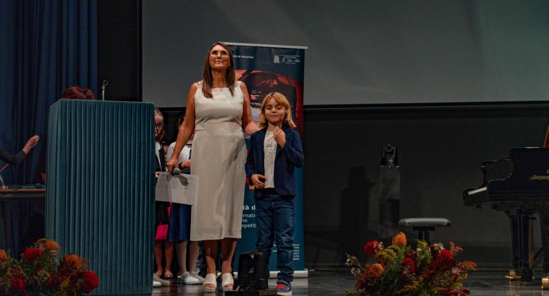 Premiazione Rassegna internazionale per giovani pianisti Città di Minerbio 2025