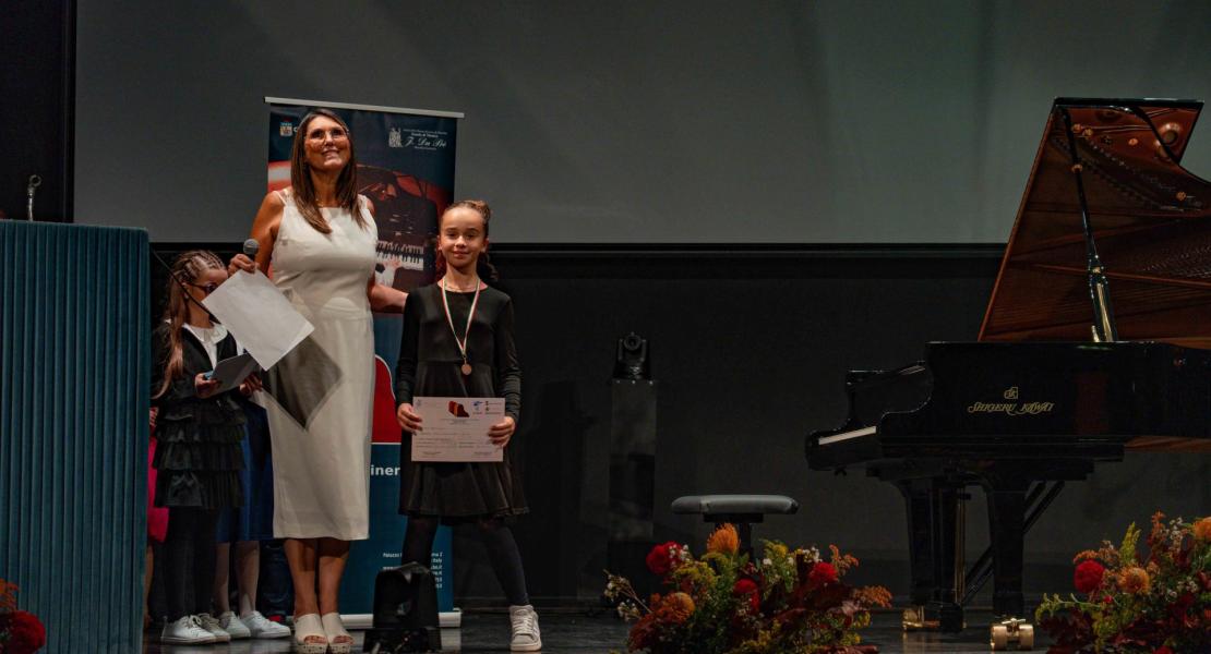 Premiazione Rassegna internazionale per giovani pianisti Città di Minerbio 2025