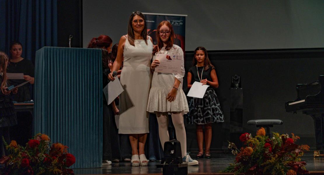Premiazione Rassegna internazionale per giovani pianisti Città di Minerbio 2025