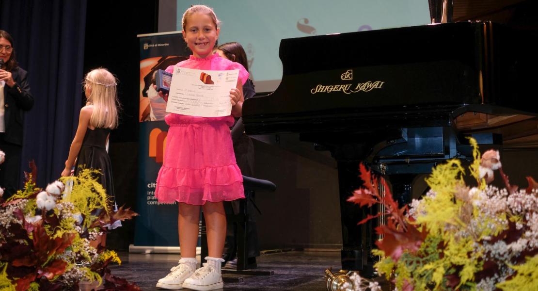 CERIMONIA DI PREMIAZIONE Rassegna giovani Pianisti