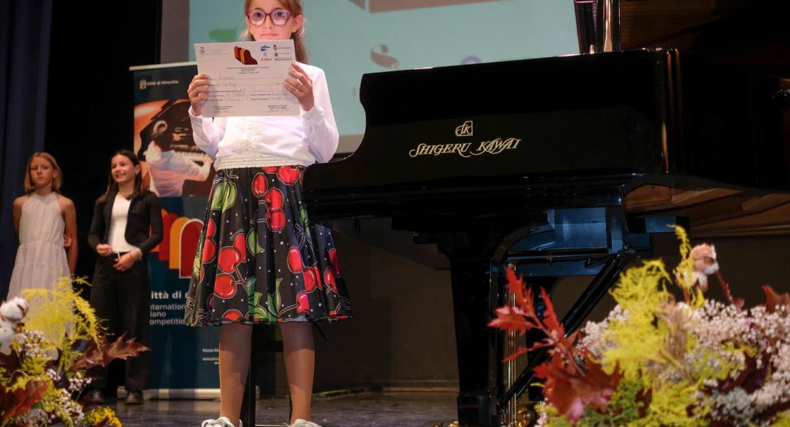 CERIMONIA DI PREMIAZIONE Rassegna giovani Pianisti