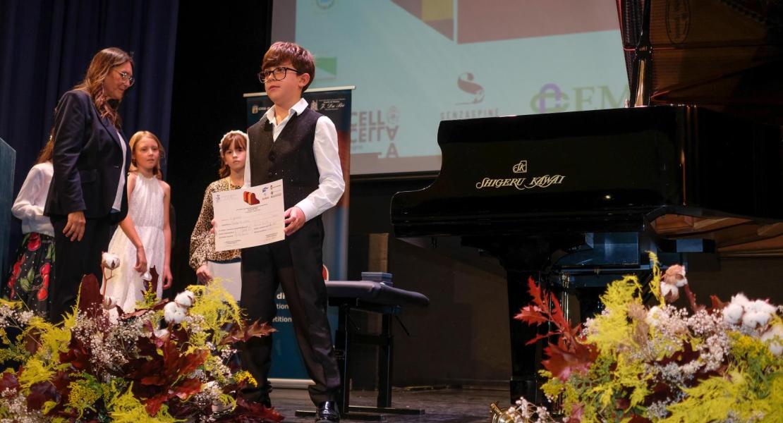 CERIMONIA DI PREMIAZIONE Rassegna giovani Pianisti