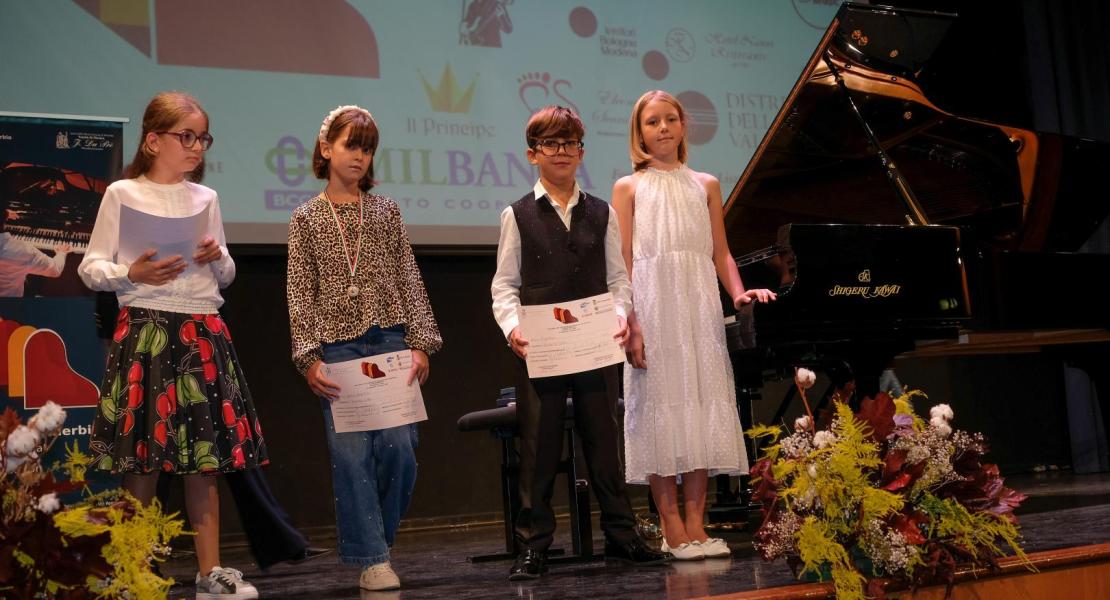 CERIMONIA DI PREMIAZIONE Rassegna giovani Pianisti