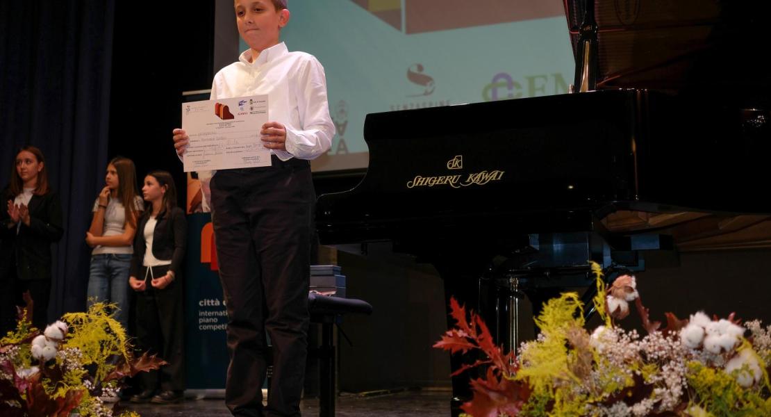 CERIMONIA DI PREMIAZIONE Rassegna giovani Pianisti