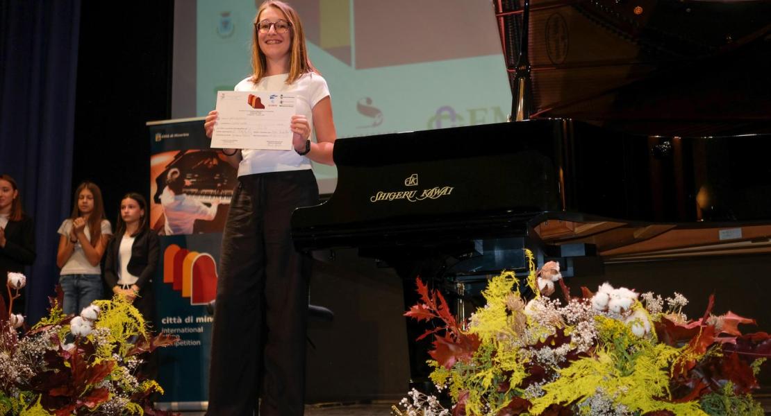 CERIMONIA DI PREMIAZIONE Rassegna giovani Pianisti