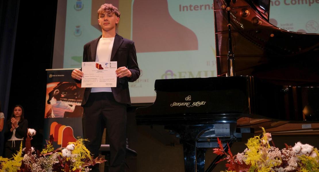CERIMONIA DI PREMIAZIONE Rassegna giovani Pianisti