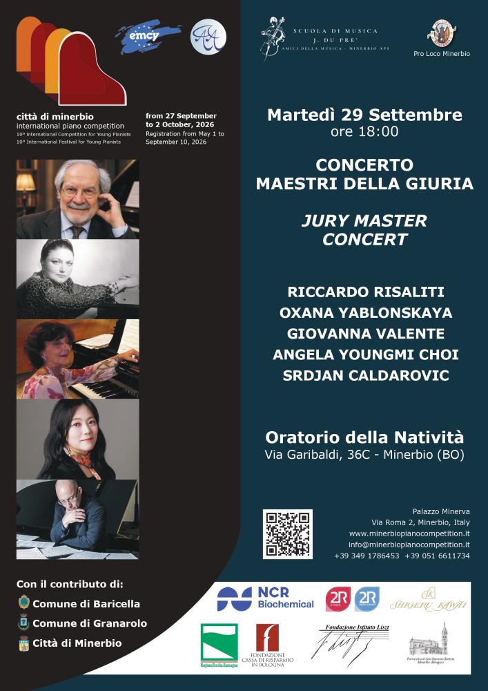 locandina concerto della giuria