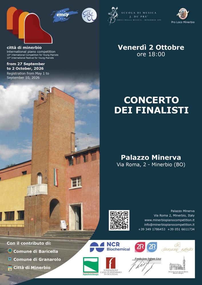 locandina concerto dei vincitori