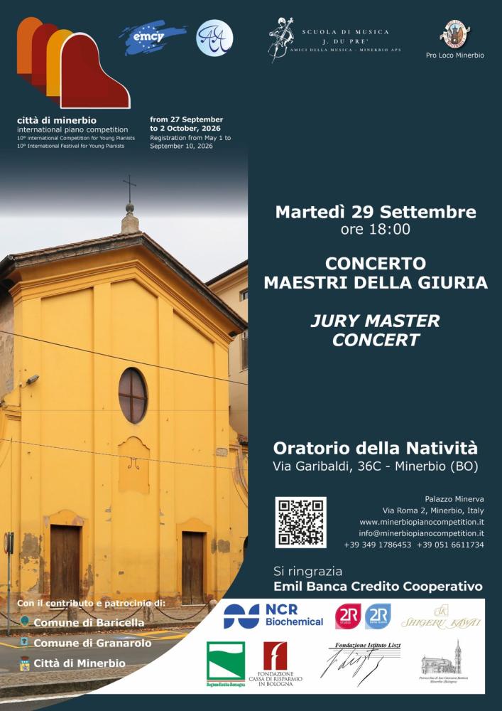 Concerto MAESTRI DELLA GIURIA - JURY MASTERS Concert