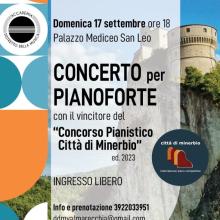 Domenica 17 settembre ore 18 Palazzo Mediceo San Leo